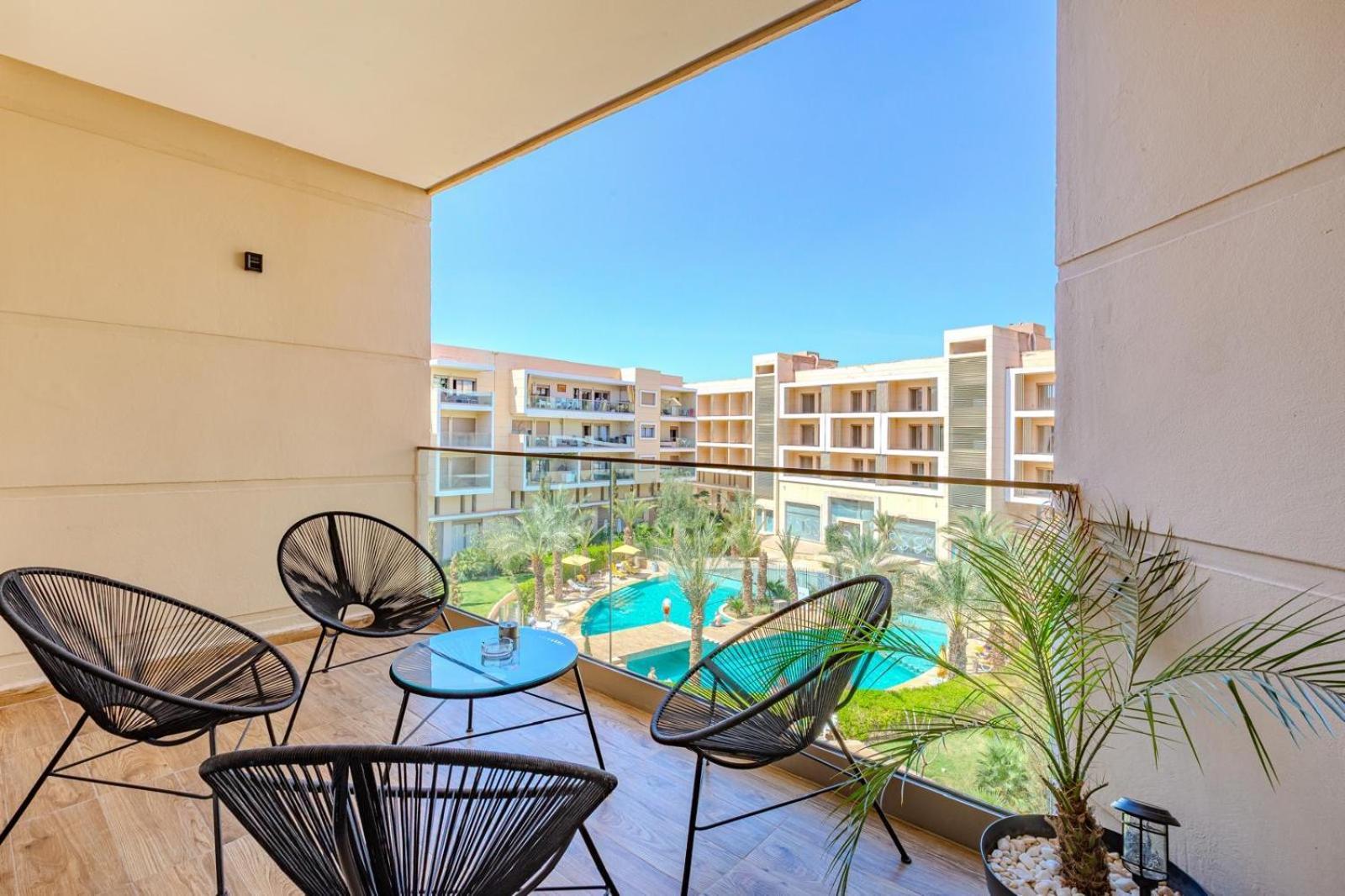 Апартаменти Royal Deluxe Platinum - Marrakech, Luxe Pool View Марракеш Екстер'єр фото