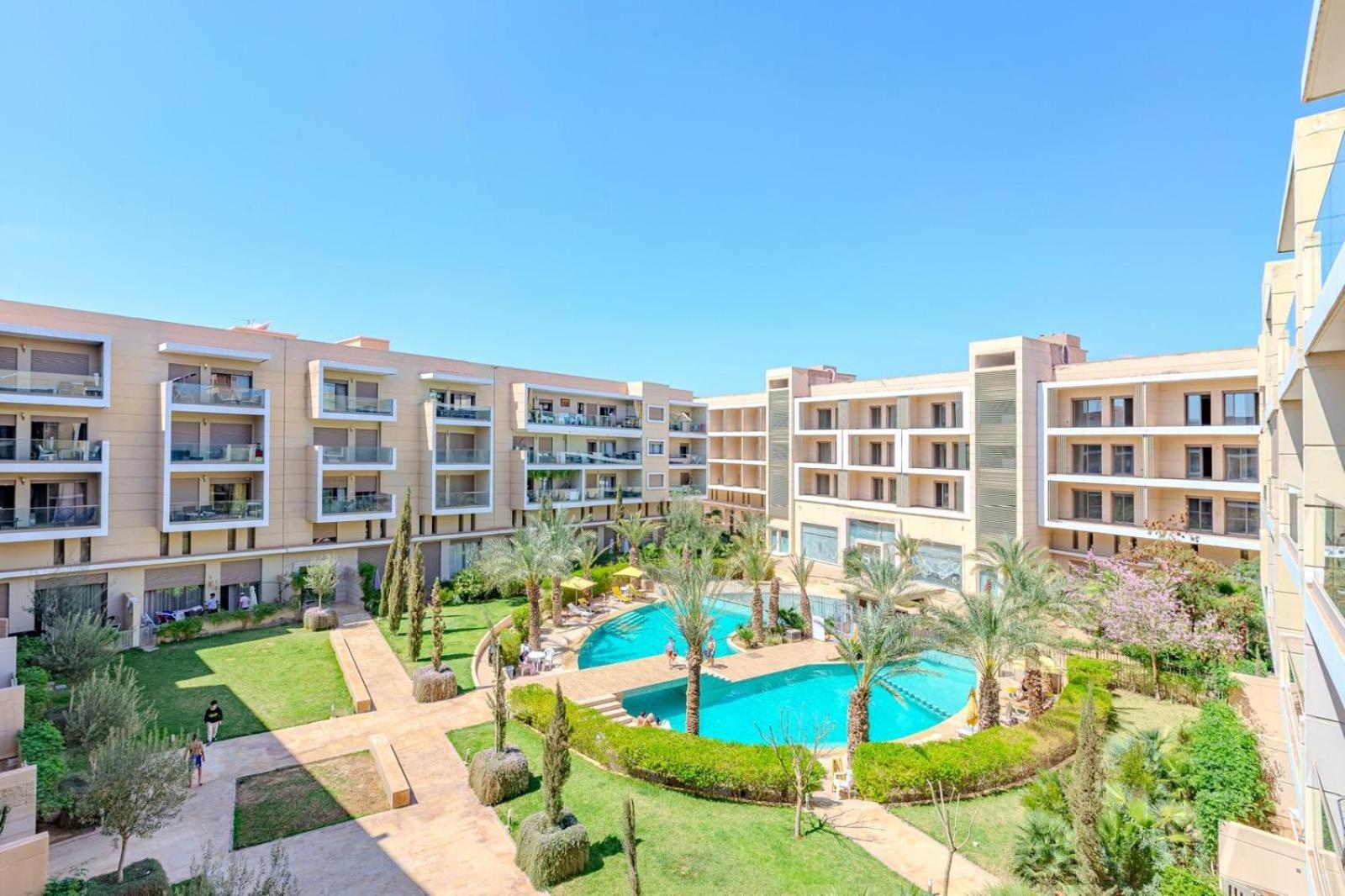 Апартаменти Royal Deluxe Platinum - Marrakech, Luxe Pool View Марракеш Екстер'єр фото